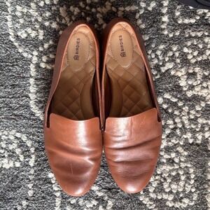 Birdies The Starling Loafer Flats Leather Brown Women Size 9 Quiet Money